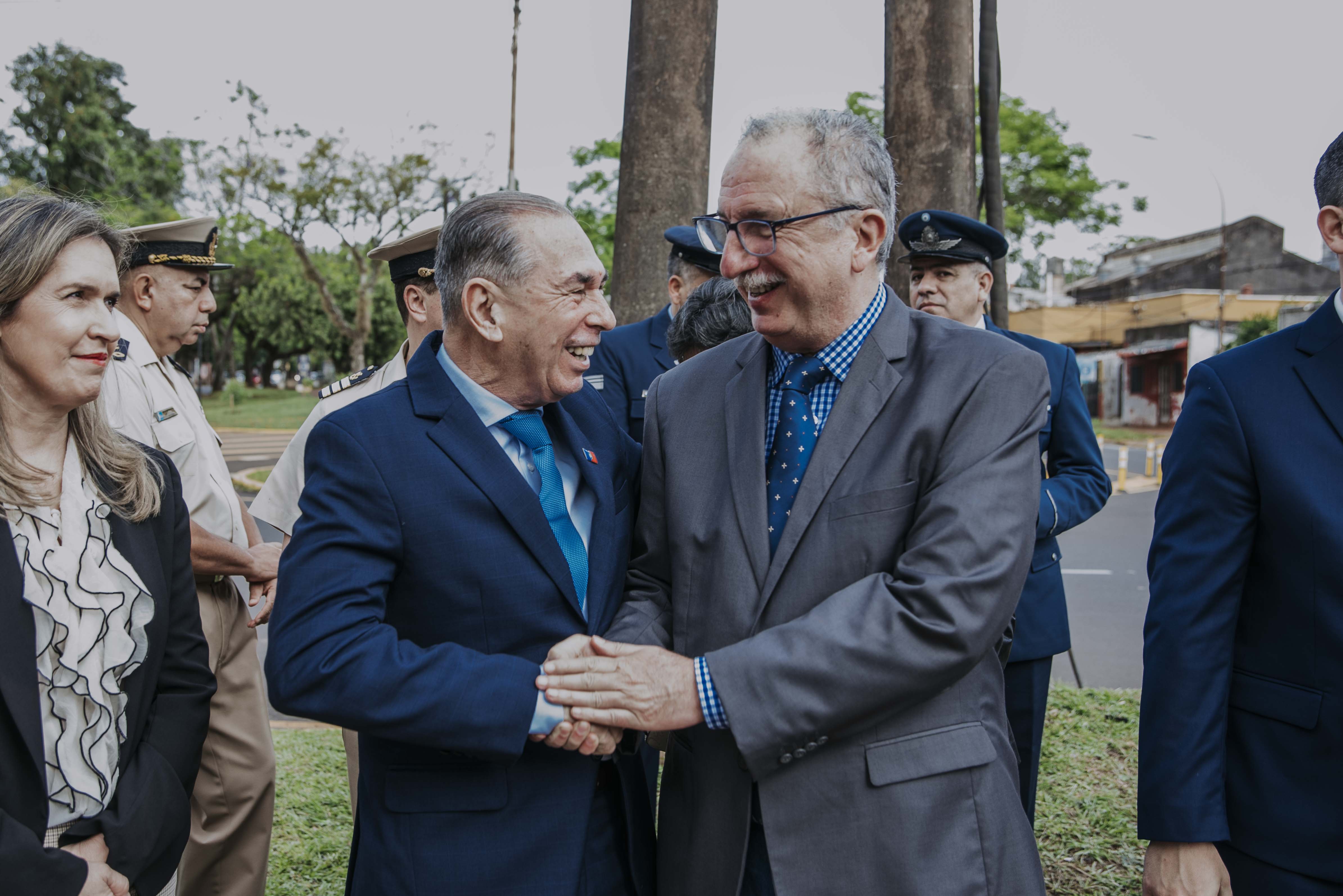 <p>Stelatto encabezó el acto por el 155 aniversario de Posadas</p>